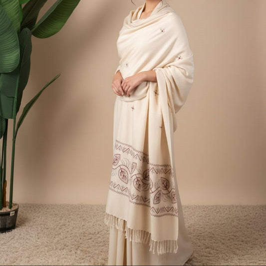 Off-White Shawl