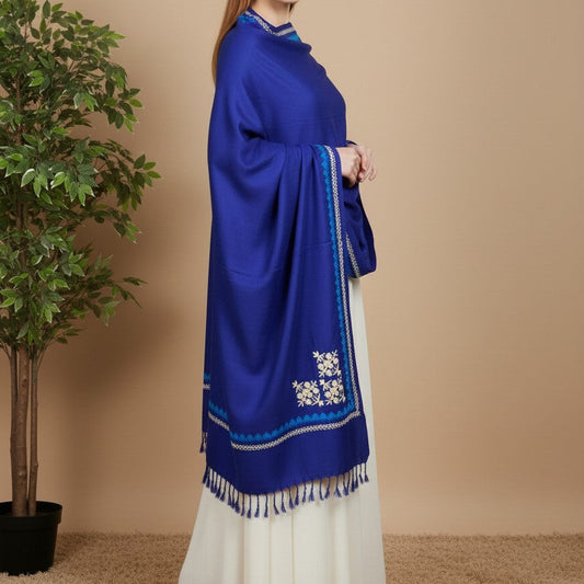 Royal Blue Shawl