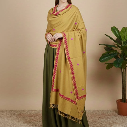 Ochre Pink Shawl