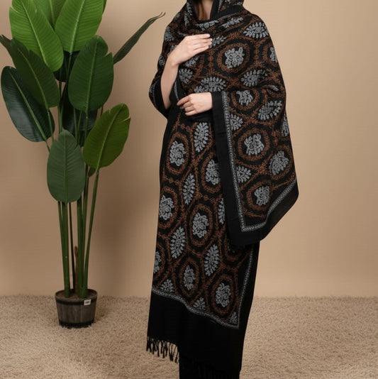 Black Rust Shawl