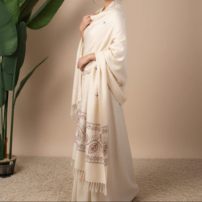 Off-White Shawl
