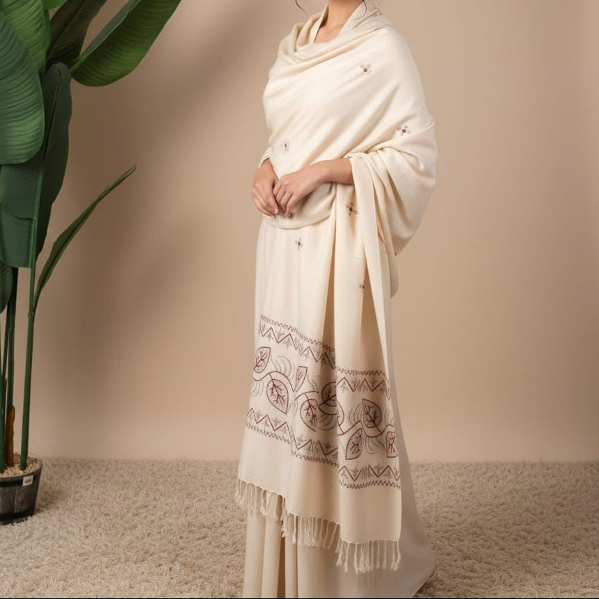 Off-White Shawl