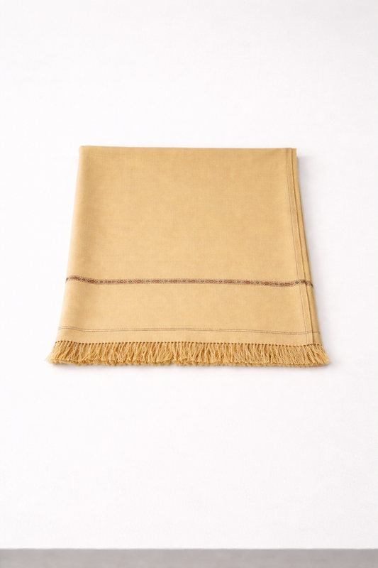 Beige Men's Shawl
